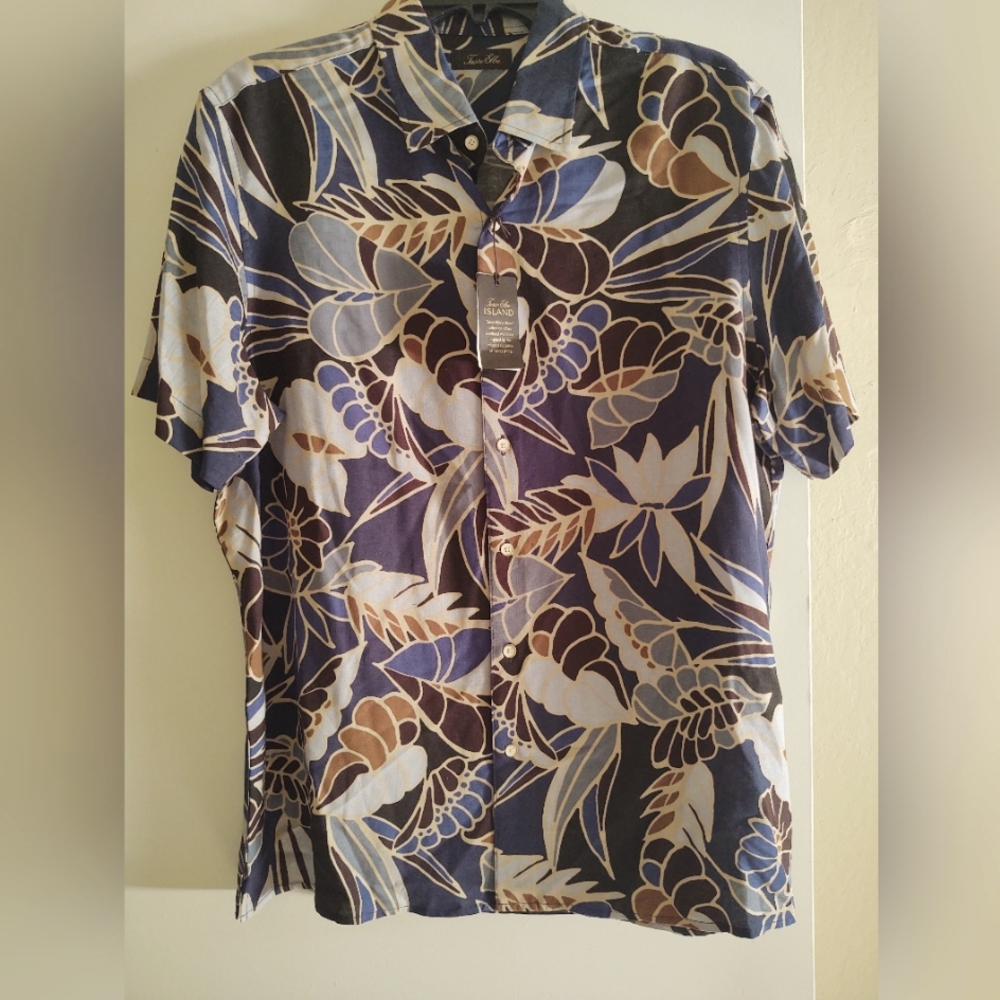 SOLD. Tasso Elba Island Collection Men's Shirt